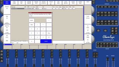 Patching the Cham Sys MagicQ - Theatre Style