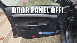 Skoda Octavia 2 Facelift - How to remove the front door panel