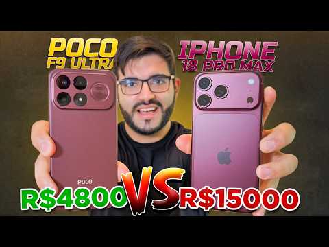 IPHONE 18 Pro MAX vs. POCO F9 ULTRA! Is it worth paying 3x more for an Apple? (100% HONEST COMPAR...