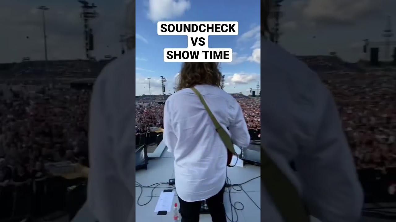 Ever wondered what the view from stage is like? 