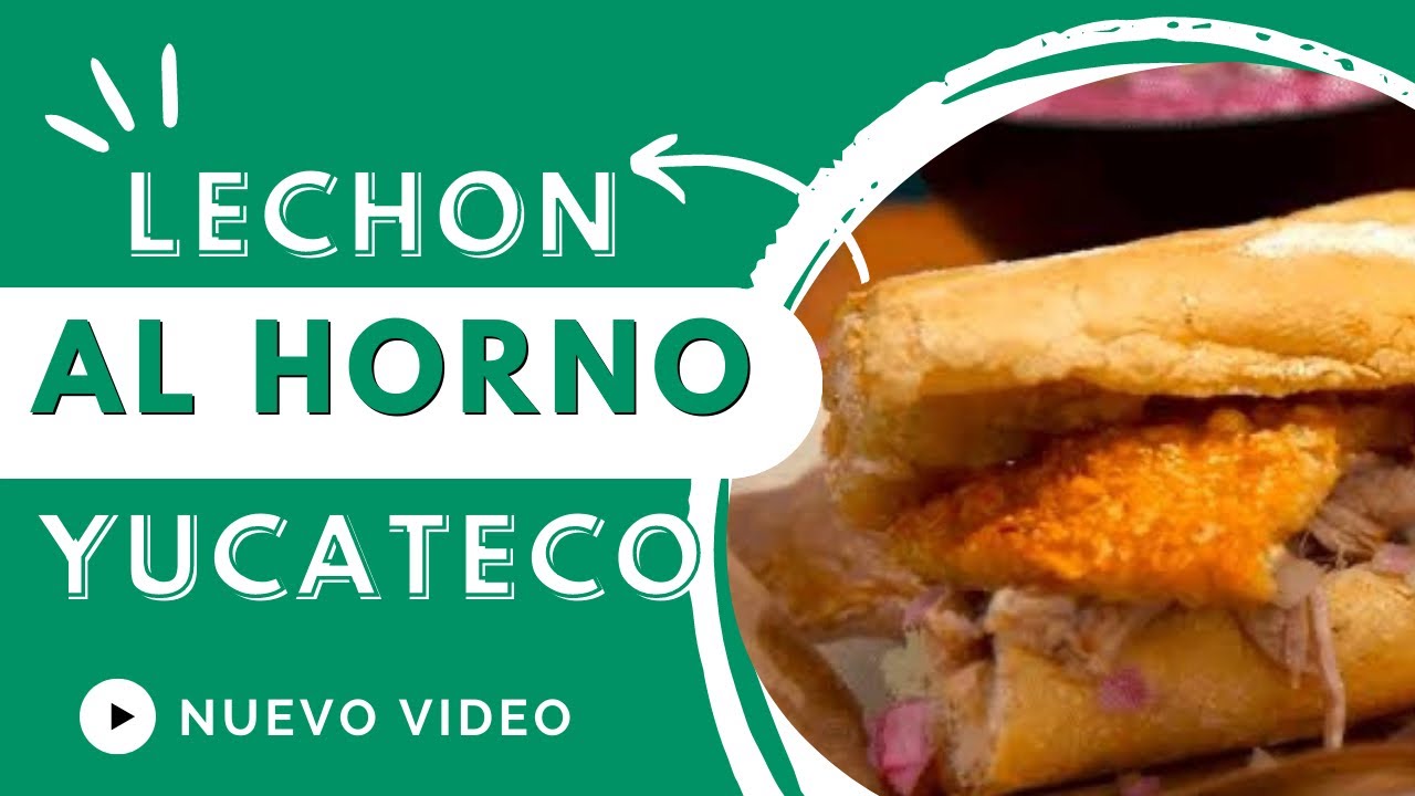 Como hacer lechón al horno yucateco en casa!! video explicado por un  yucateco! - YouTube