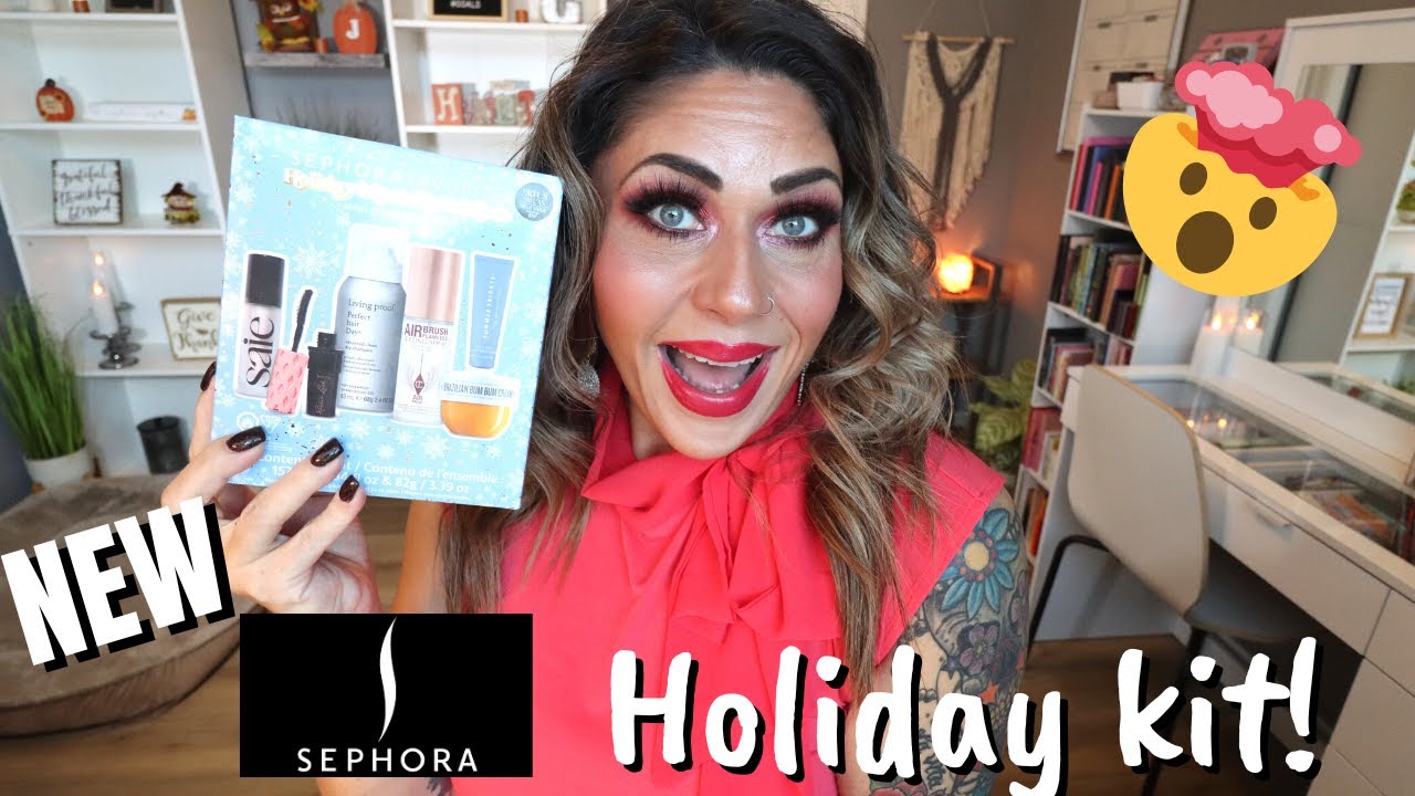 ホリデー限定 2024 Sephoraクリスマスコフレ ミニマスカラセット NEW SEPHORA HOLIDAY KIT!! - MUST HAVE MINIS! - IS IT WORTH