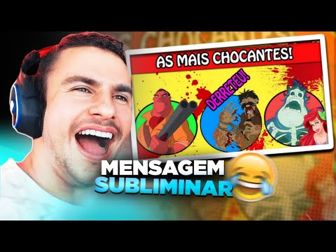 SUPER XANDÃO REAGINDO FALA DE TUDO - AS MORTES MAIS FEIAS EM DESENHO ANIMADO! PRA CRIANÇAS?