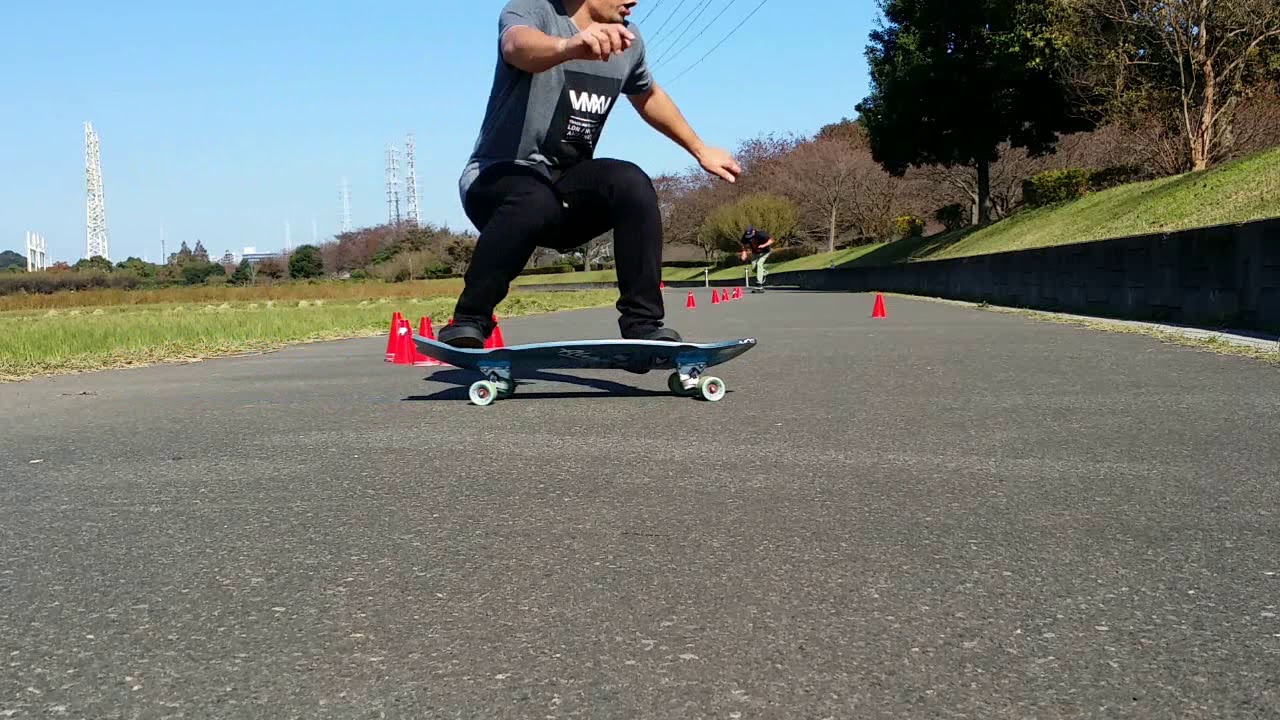 ソフトウィールサーフスタイルスケートボードスクール サーフスケート Ryo Kun Vol 2 Youtube