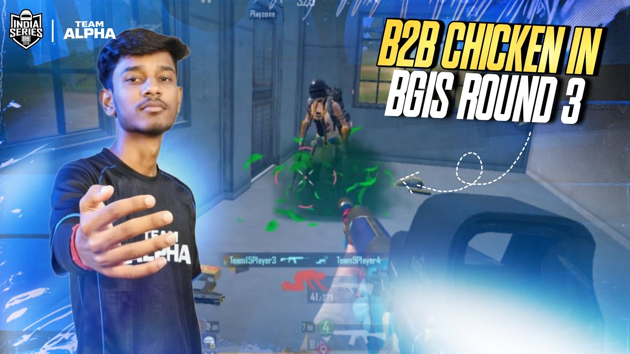 B2B WWCD IN BGIS ROUND 3 | SOLO 9 FINISHES | TEAM ALPHA ️‍🔥🔱 - YouTube