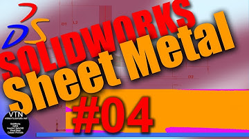 SOLIDWORKS Sheet Metal 04 ( Bend Allowance & Deduction ) Tutorial