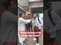 Hardcore madkhali murjiah extremist shamsi trying to honey trap saudi  muslim  speakers corner