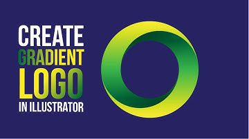 How to Design a Swirling Gradient Logo in illustrator | Illustrator Tutorial