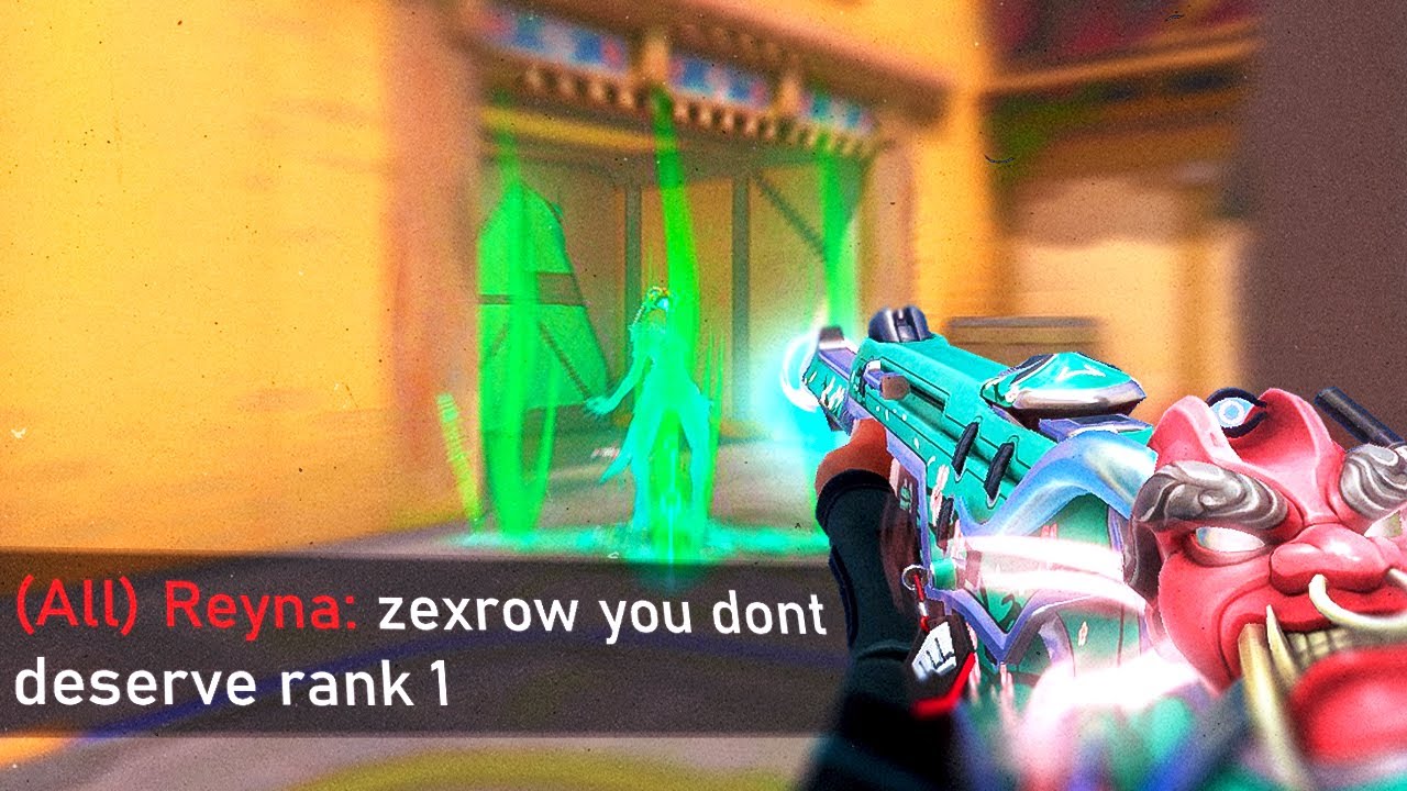 "zexrow you dont deserve rank 1" - Valorant Montage