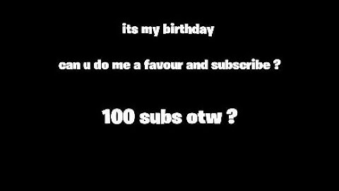 Its my birthday + best 60fps console player