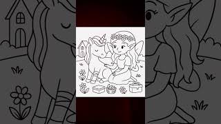 Elfenzauber -Alfinity #amazon #coloringbook #fyp #selbstgemacht #kawaii #books #booktok #princess