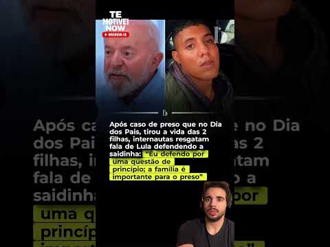 LULA DEFENDE ATÉ O FIM A SAIDINHA DOS PRESOS.. #noticias #governo #politica #viral #brasil