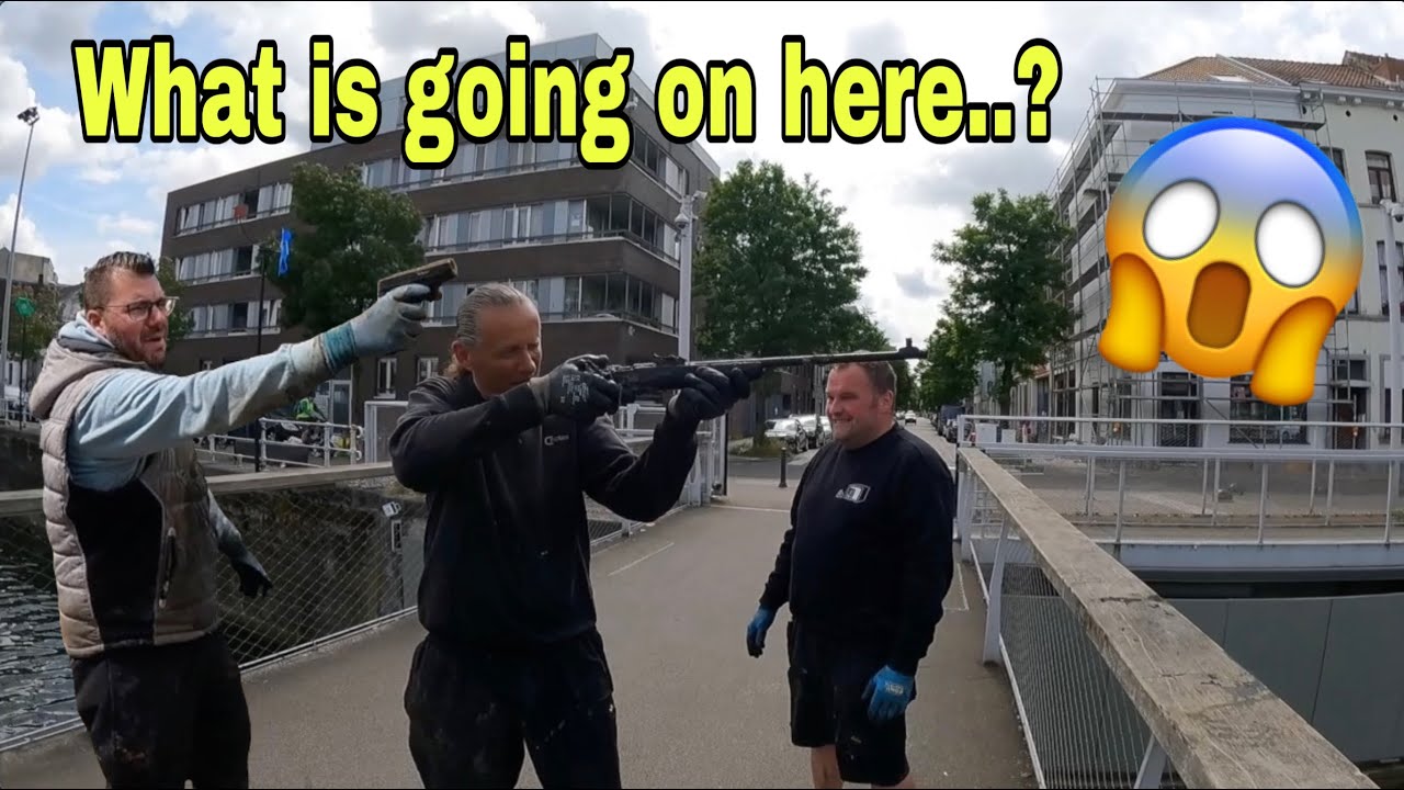 MADNESS..we go magnet fishing in the ghetto (must watch)