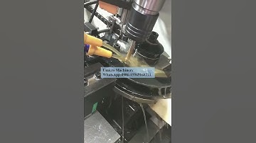 Hexagonal nut stud dual servo automatic tapping machine#servo automatic tapping machine