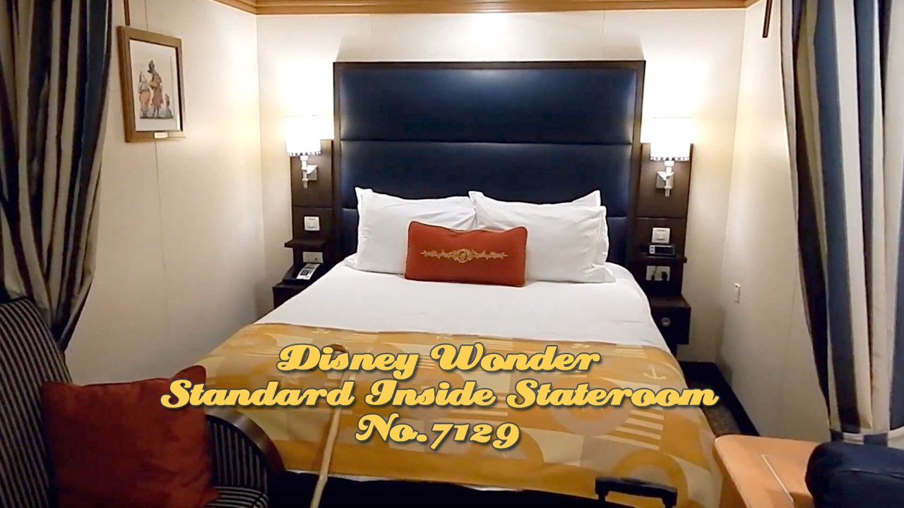 Disney Wonder Standard Inside Stateroom 7129 Tour YouTube