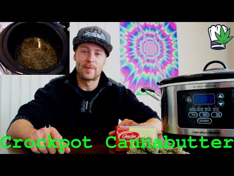 Cannabutter Slow Cooker Method