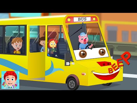 Roues Dans le Bus Chanson + Plus Vidéos Dessins Animés et 3d Comptine pour Enfants