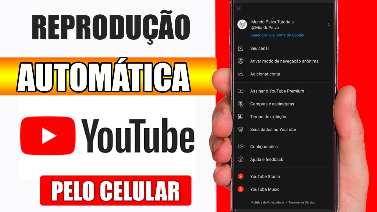 Ativar ou Desativar Reprodução Automática no YouTube | Passo a Passo