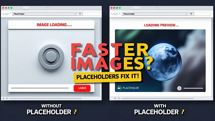 Image Lazy Loading With Placeholders | Improve Core Web Vitals & Page Speed