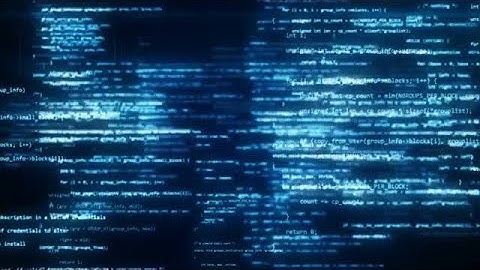 Working Program Code Stock Motion Graphics