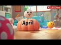 Day 3 months of the year  kids song  nursery rhymes  happy kids kidskids trending