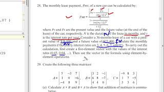 Ch3 Q26-36 Solution Amos Gilat Matlab an introduction with applications 6th edition