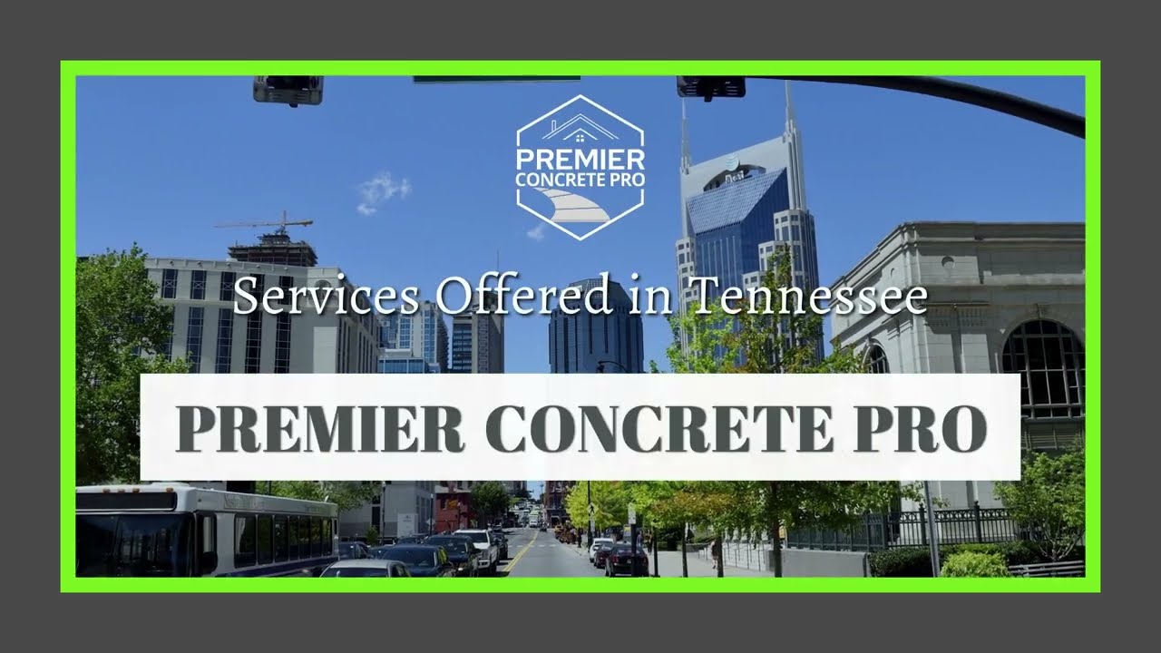 Concrete Contractor Services in Tennessee - Premier Concrete Pro