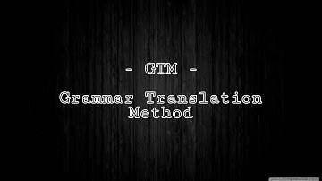 Teaching Simulation using Grammar Translation Method (GTM) || TEFL_5E