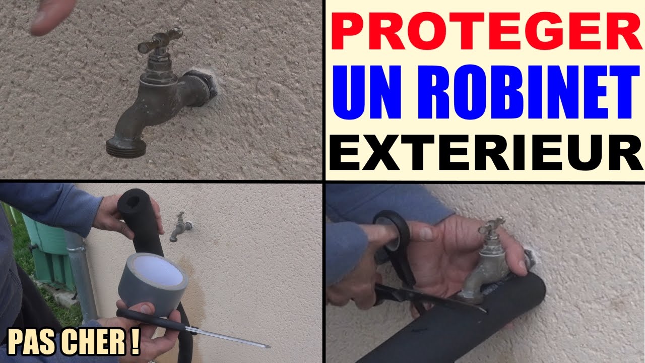 Protection Antigel pour Robinet Extérieur