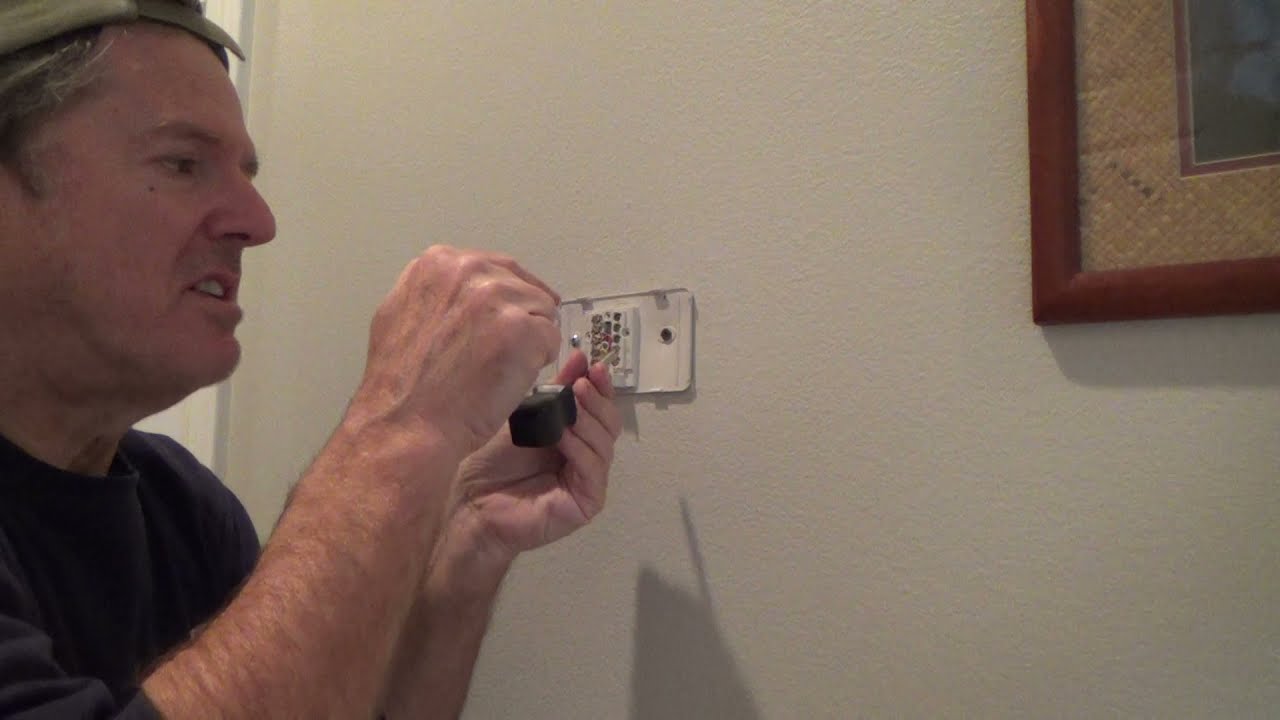 How to Install Thermostat Tight to Wall & is it Level?...What if I Don