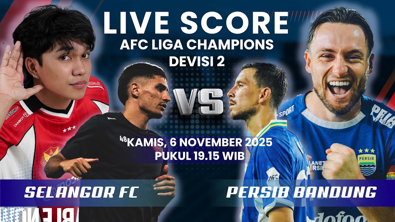 🔴SELANGOR FC VS PERSIB BANDUNG MATCH AFC LIGA CHAMPIONS 2 | LIVE SCORE