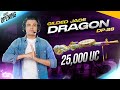 DP-28 JADE DRAGON MAXED OUT?! | 25000 UC OPENING | BGMI