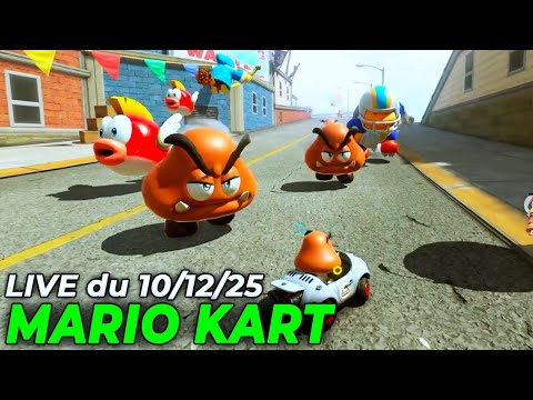 VOD ▶ J'ai rendu Mario Kart INJOUABLE - Live du 10/12/2025