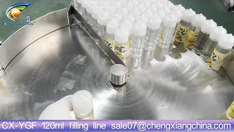 120ml vape oil filling line/E liquid filling machine/how to fill the e liquid into  bottle