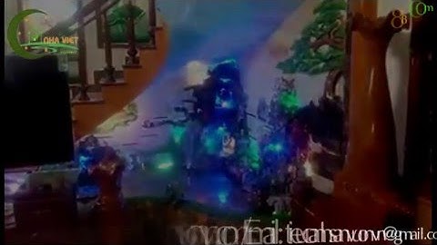 Thi công tiểu cảnh cầu thang đẹp nhà việt