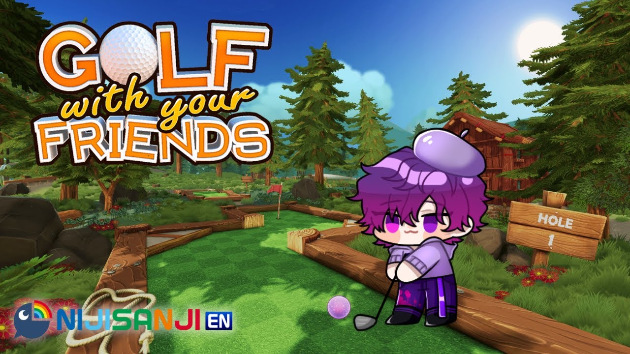 【GOLF WITH YOUR FRIENDS】playing with balls, I mean NIJI EN【NIJISANJI EN | Uki Violeta】