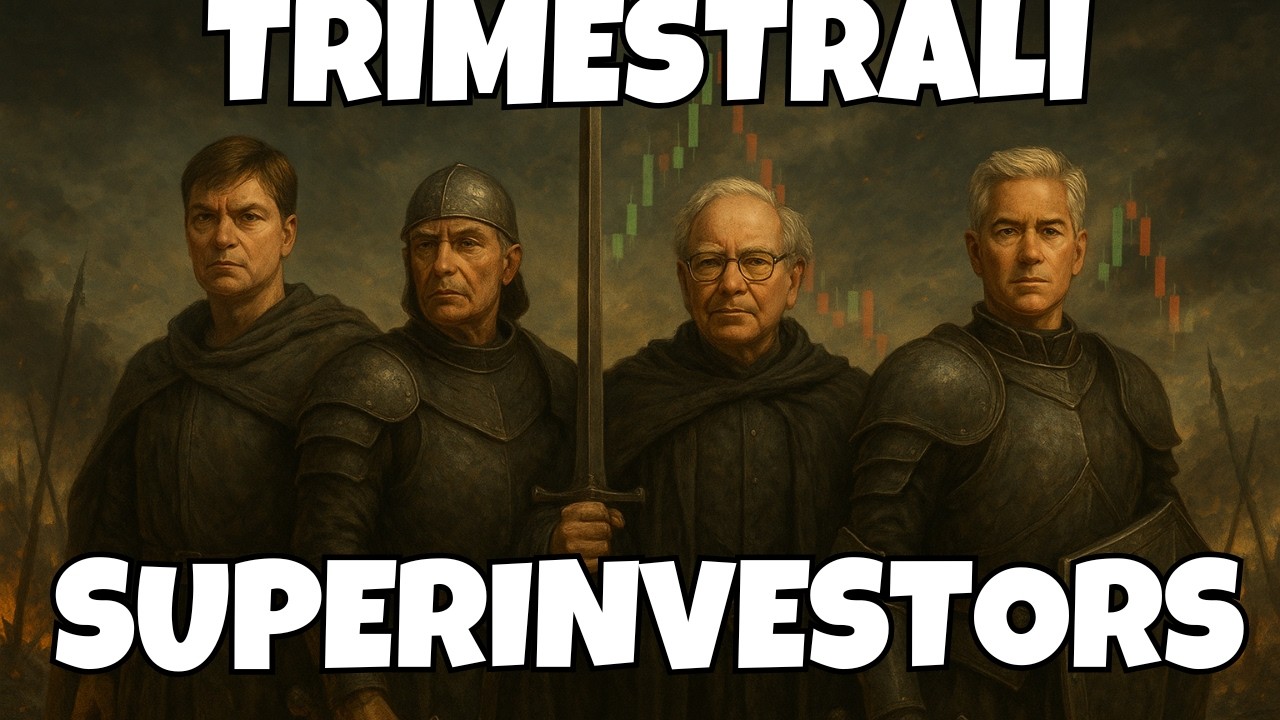 TRIMESTRALI SHOCK! DOVE stanno INVESTENDO i Super Investors nel 2025 🚨📉📈