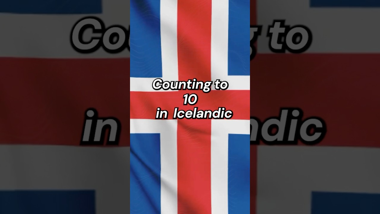 Learn to Count in Icelandic with Coffee Cups! ☕🇮🇸