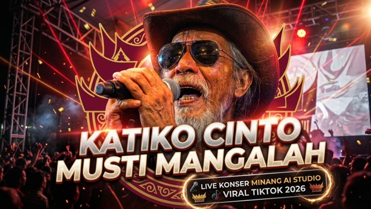 KATIKO CINTO MUSTI MANGALAH (Live Konser Minang AI Studio) Viral TikTok 2026