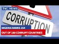 Corruption index nigeria ranks 154 out of 180 countries