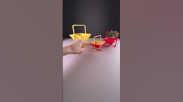 3D Printed Collapsible Basket - A Functional Print?