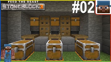 FTB Stoneblock 3 #02 - Triple Wash!