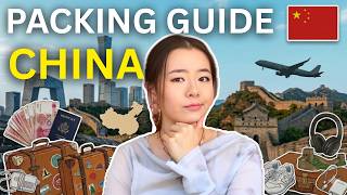If I were packing for China, I'd bring these 6 things
