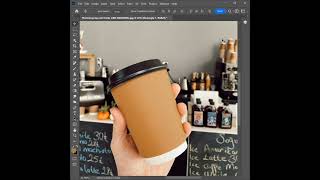 How to mockup coffee cup in Photoshop screenshot 4