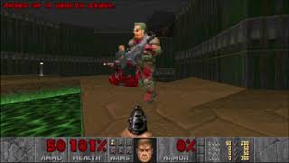 (speedrun) Doom (1993, Unity) E1M1 Hangar UV 00.10.11