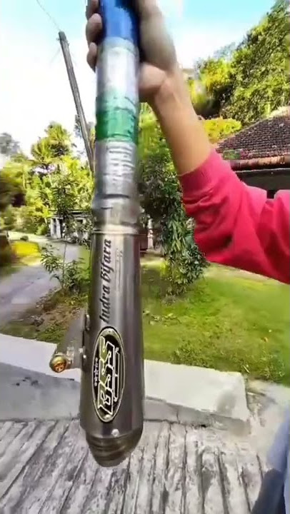 knalpot racing ala petasan 🤔