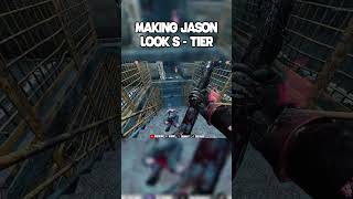 MAKING HIM LOOK S TIER #dbd #deadbydaylight #deadbydaylightkiller #gaming #dbdclips #shorts