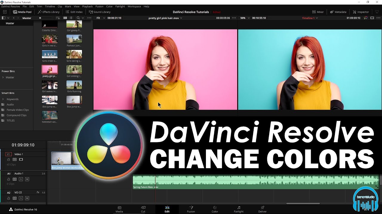 color davinci resolve