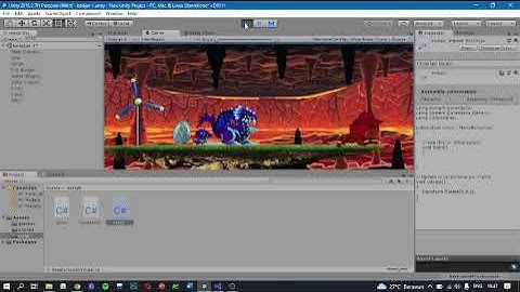 Tugas membuat animasi bergerak 2D di unity