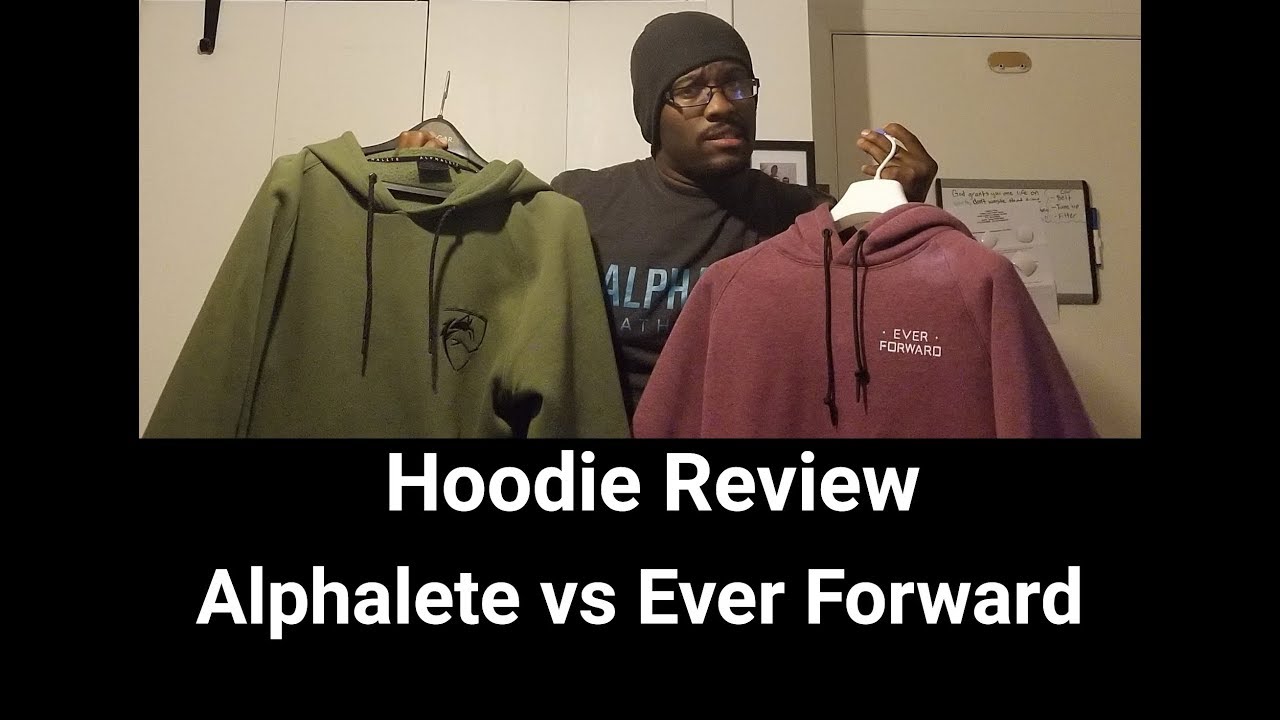 Alphalete vs Ever Forward: Hoodies